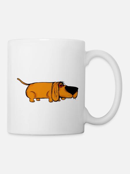 Lustige Hunde 14 - Tasse - Weiß