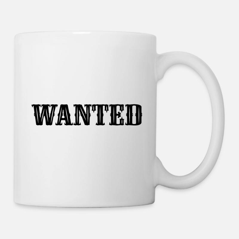 Wanted 3 - Tasse - Weiß