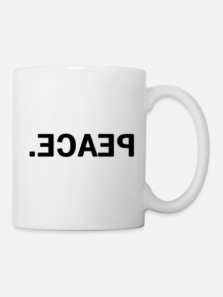 PEACE, I'M GOING TO HAVE Black - Mug - white