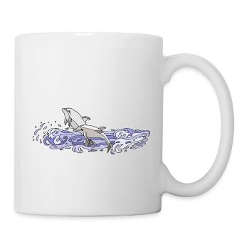 Delphine - Tasse - Weiß - Rechts