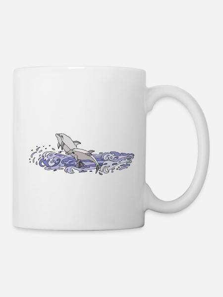 Delphine - Tasse - Weiß