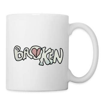 Broken Heart - Mug - white - Right