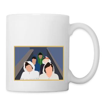 Boys stairs - Tasse - Weiß - Rechts