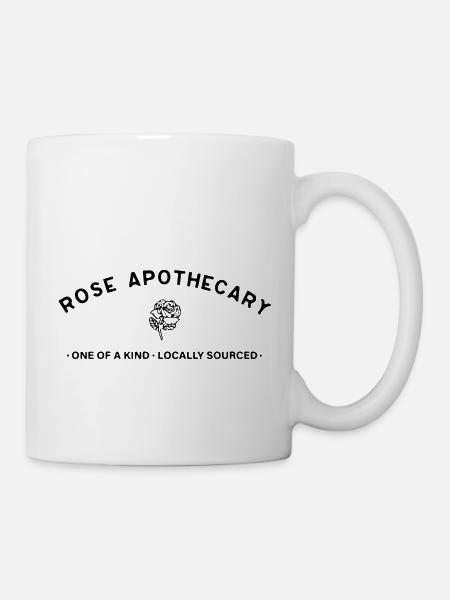 Apothecary rose - Mug - white