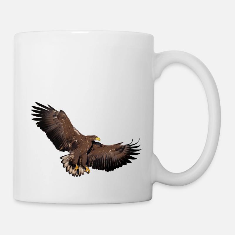 Aigles en l’état - Mug blanc - blanc