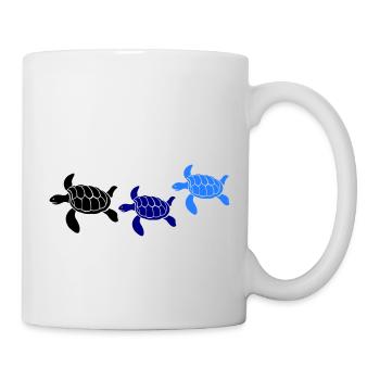 tortoises - Mug - white - Right