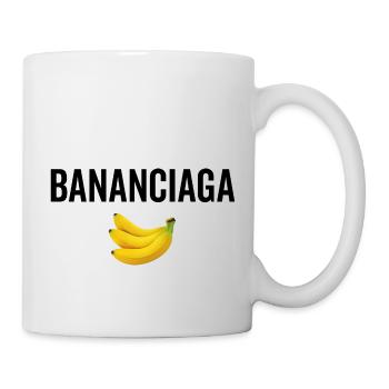 Bananciaga - Tasse - Weiß - Rechts