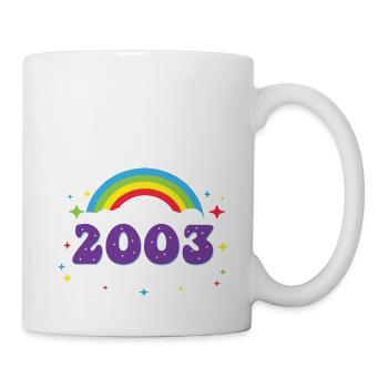 2003 Rainbow - Mug - white - Right