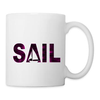 Segeln Segler Segelboot Skipper Geschenk - Tasse - Weiß - Rechts