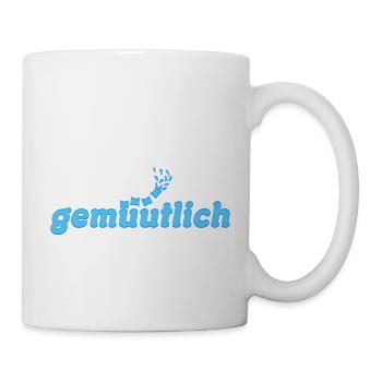 gemütlich - Tasse - Weiß - Rechts