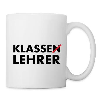 Klasse Lehrer Klassenlehrer - Tasse - Weiß - Rechts