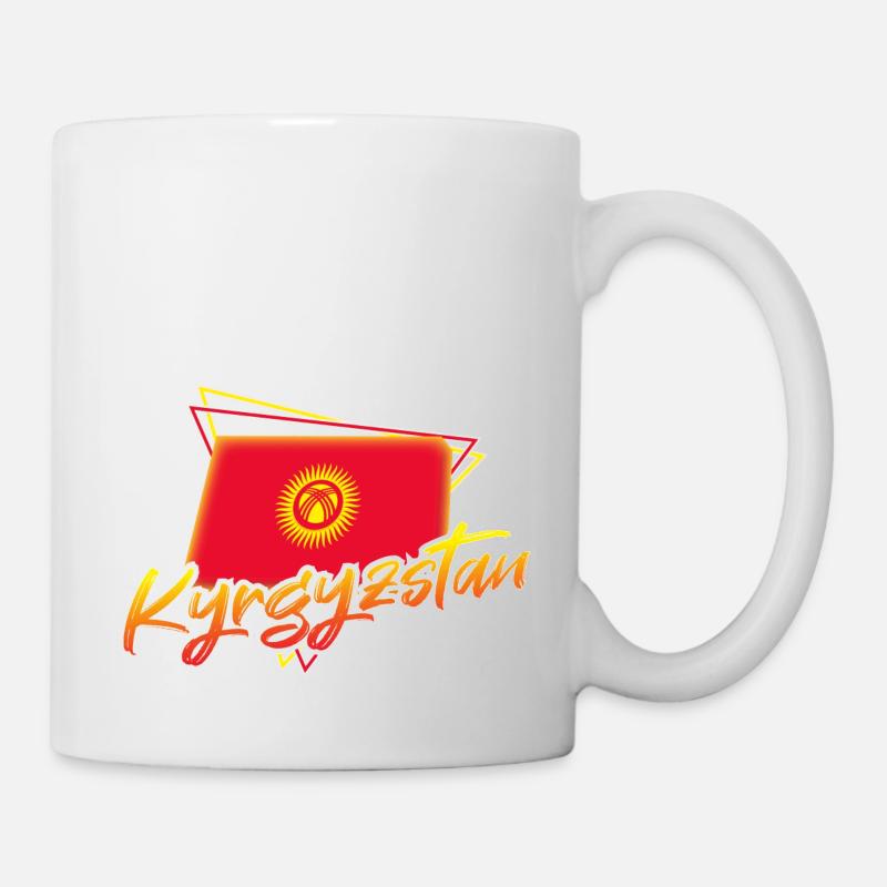 Kirgisistan - Tasse - Weiß