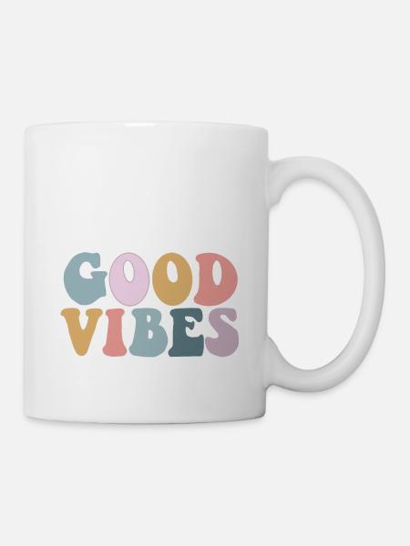 Good Vibes - Mug - white