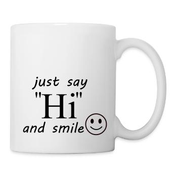 Hi - Mug - white - Right
