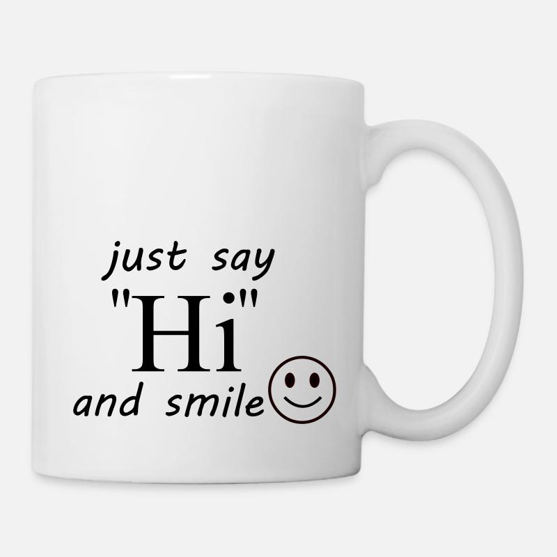Hi - Mug - white