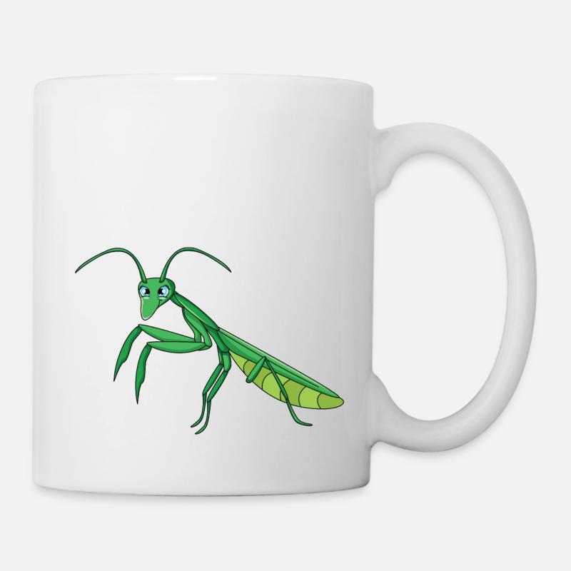 La mante de Dieu - Mug blanc - blanc