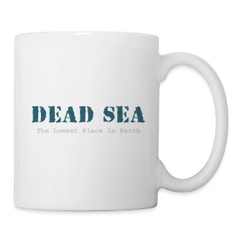 Dead sea Geschenk Spruch Jewish Hanukkah - Tasse - Weiß - Rechts