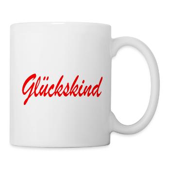 Glückskinder Warum manchen alles gelingt - Tasse - Weiß - Rechts