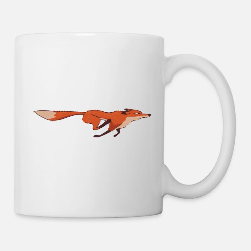 Fuchs - Tasse - Weiß
