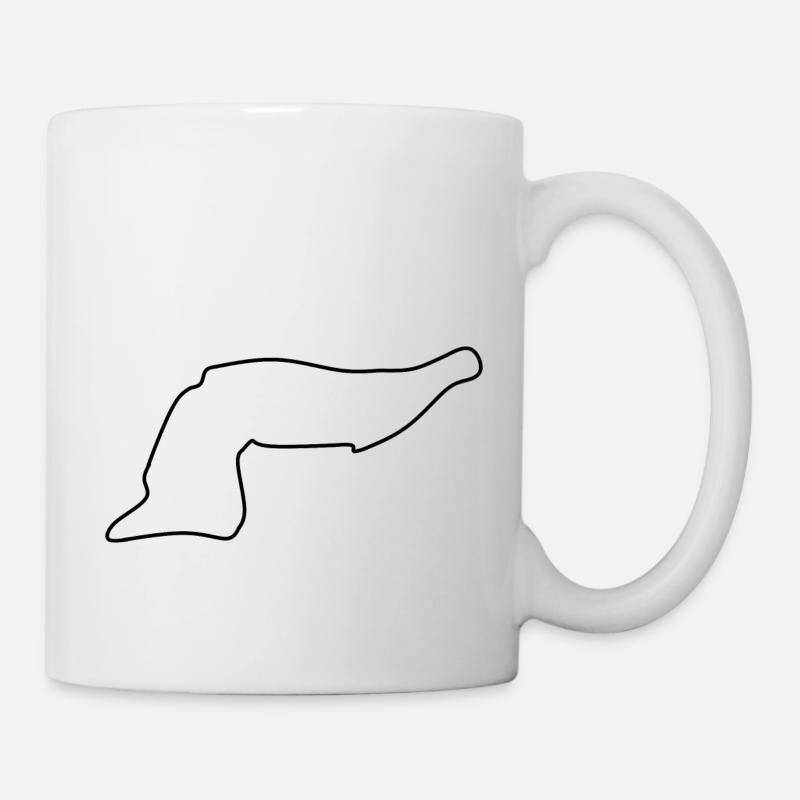 Circuit d’Imola - Mug blanc - blanc