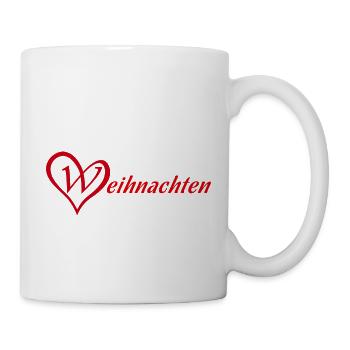 Weihnachten - Tasse - Weiß - Rechts
