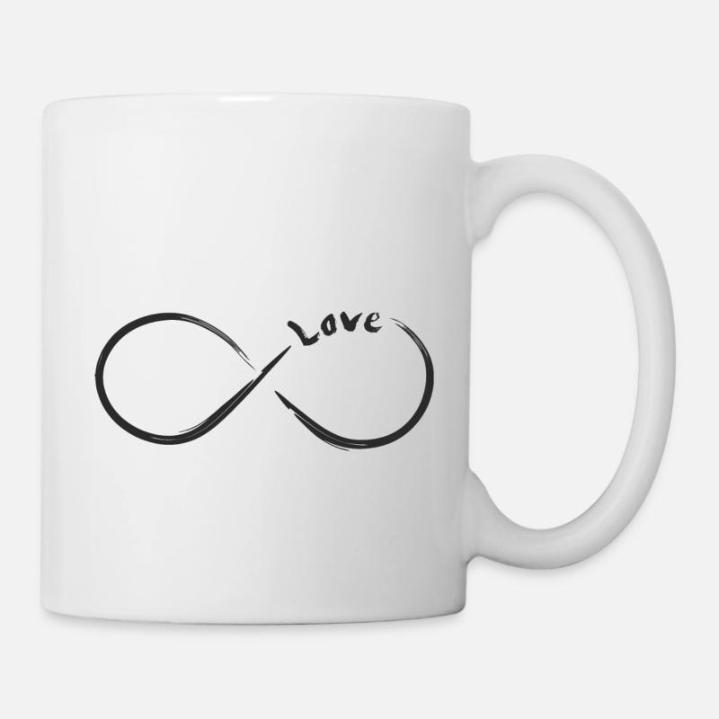Infinity Love - Mug blanc - blanc