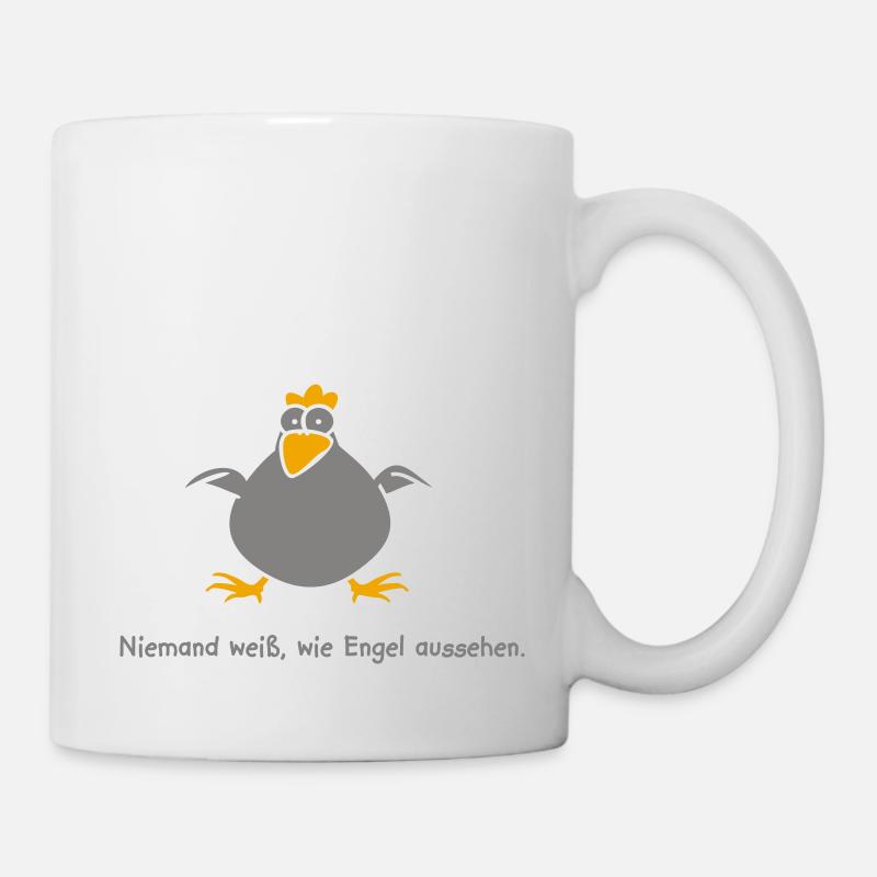 Unbekannter Engel - Tasse - Weiß