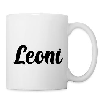 Leoni - Tasse - Weiß - Rechts