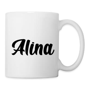 Alina - Tasse - Weiß - Rechts