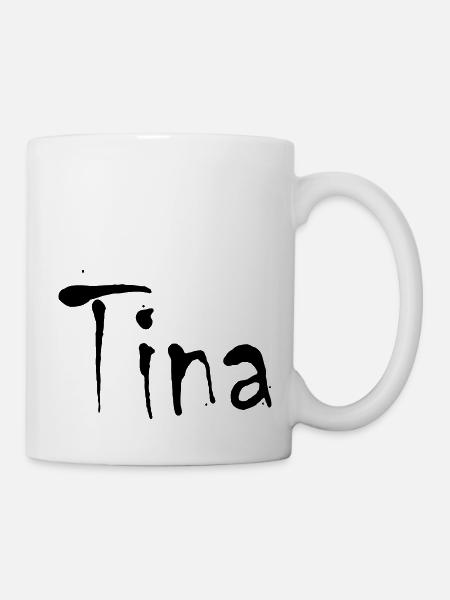tina - Tasse - Weiß