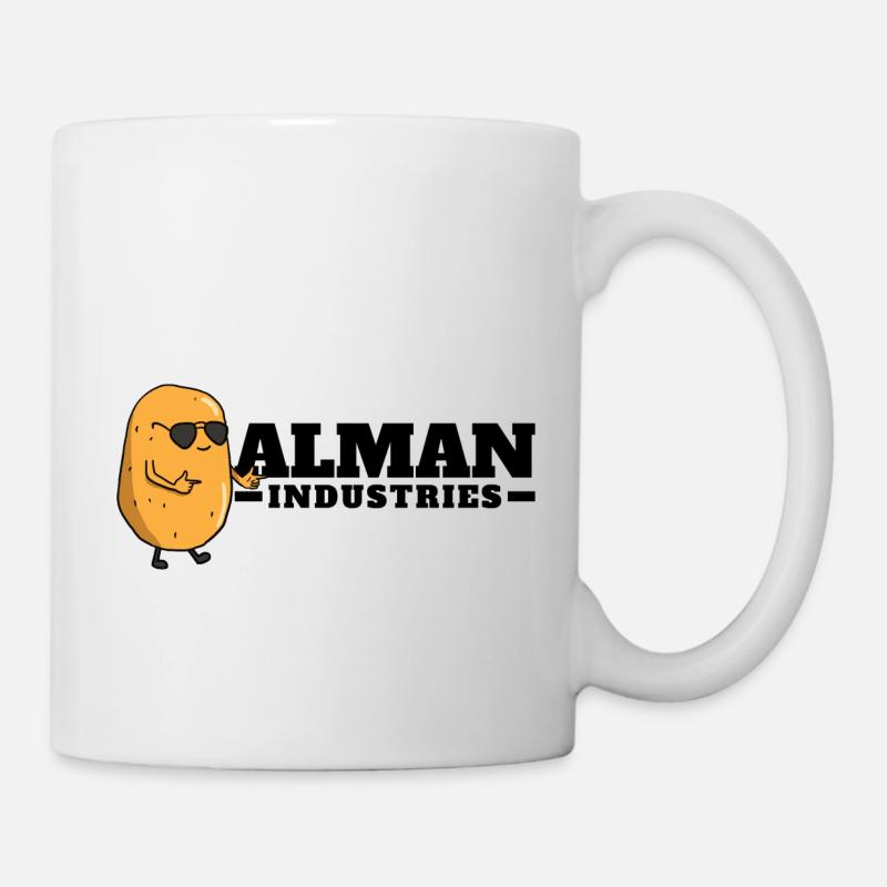 Coole Kartoffel - Tasse - Weiß