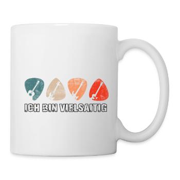 Cool Guitariste Guitariste Musicien Electric Guitariste - Mug blanc - blanc - Droite
