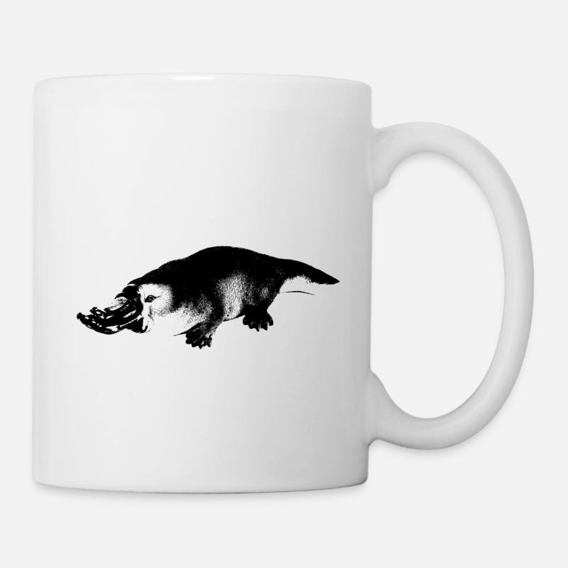 Ornithorynque - Mug blanc - blanc