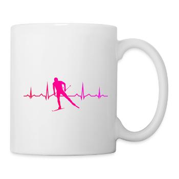 Ski de fond Classic Ski de fond féminin Sk - Mug blanc - blanc - Droite