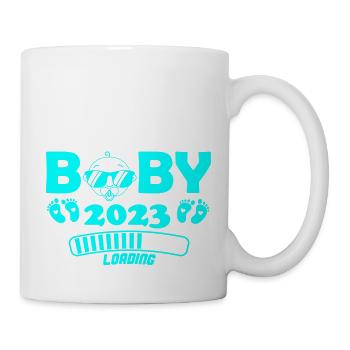 Chargement bébé 2023 - Mug blanc - blanc - Droite