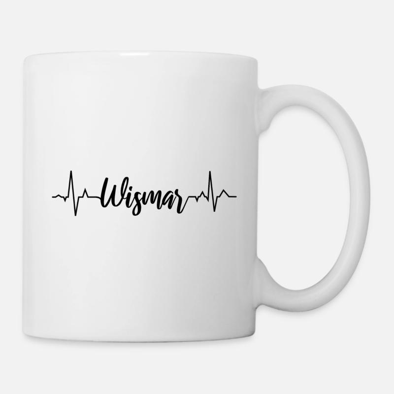 EKG Wismar - Tasse - Weiß