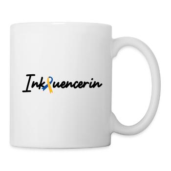 Inkluencerin Down Syndrom - Tasse - Weiß - Rechts