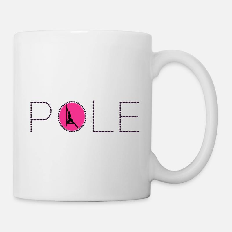 Pole Sport Compétition Danse Danseuse Acrobaties - Mug blanc - blanc