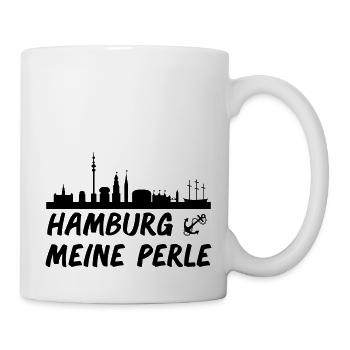 Hamburg - Tasse - Weiß - Rechts