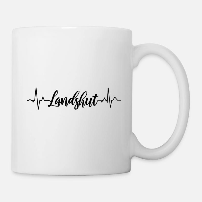 EKG Landshut - Tasse - Weiß