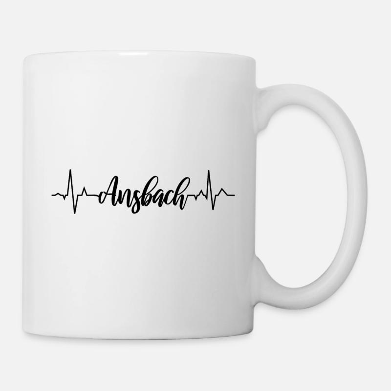 EKG Ansbach - Tasse - Weiß