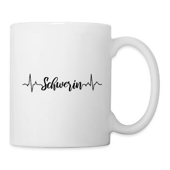 EKG Schwerin - Tasse - Weiß - Rechts