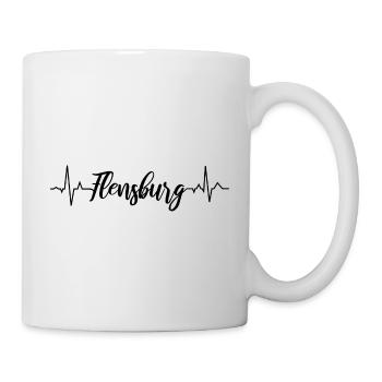 EKG Flensburg - Tasse - Weiß - Rechts
