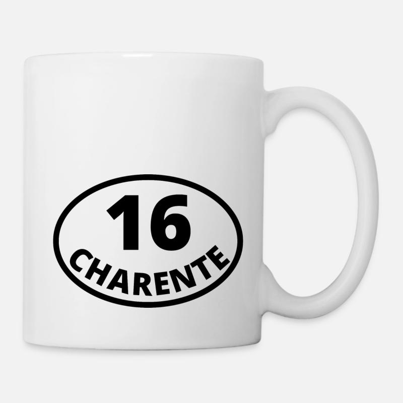16 charente - Mug blanc - blanc