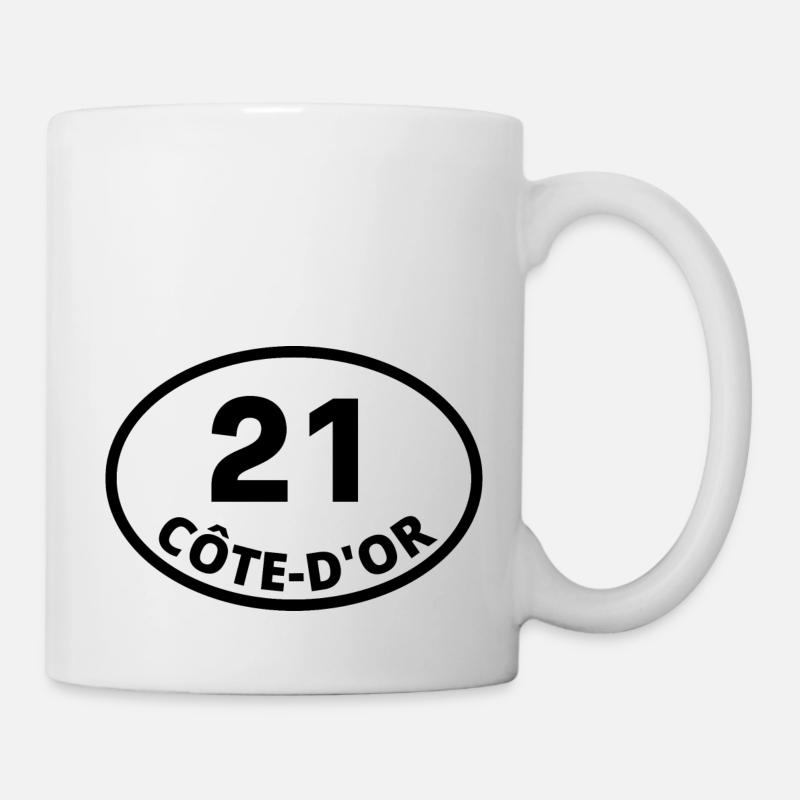 21 côte-d'or - Mug blanc - blanc