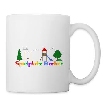 Spielplatz Rocker - Tasse - Weiß - Rechts