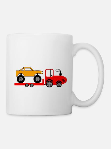 Tractor - Mug - white