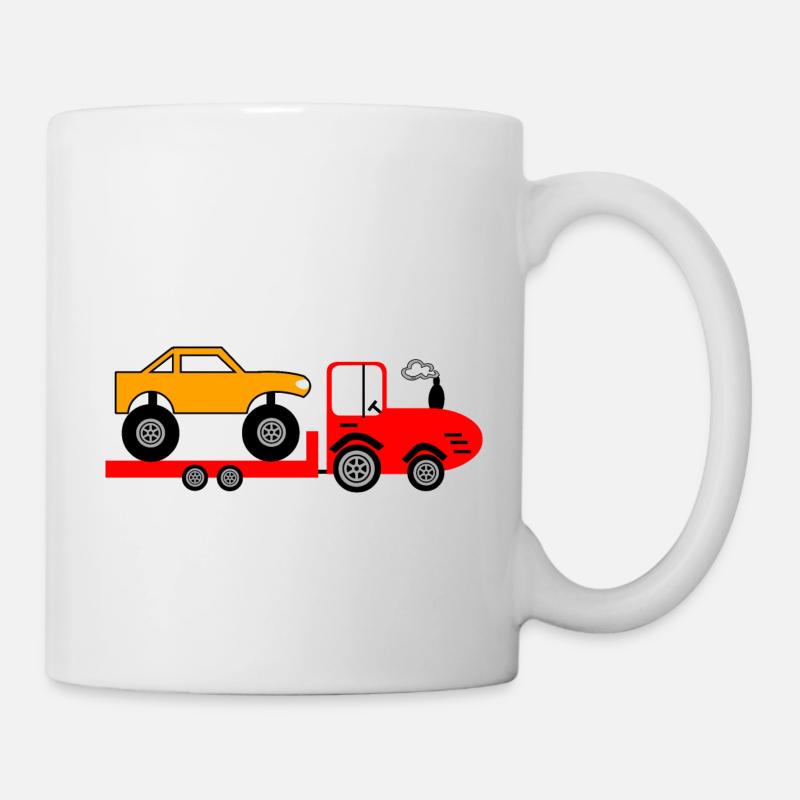 Tractor - Mug - white