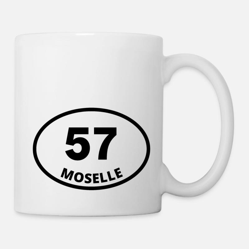 57 moselle - Mug blanc - blanc