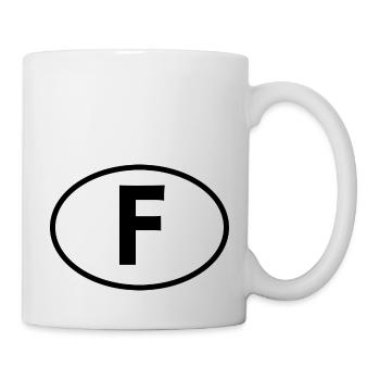 F - Mug - white - Right